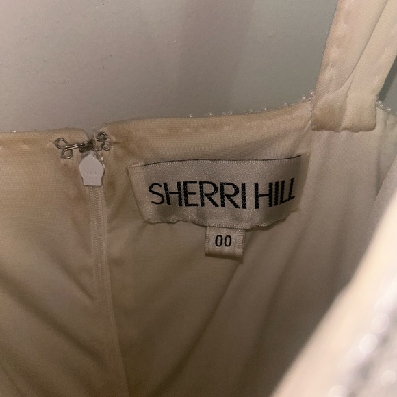 Sherri Hill Multicolor Embellished Midi Dress - Picture 3 of 3